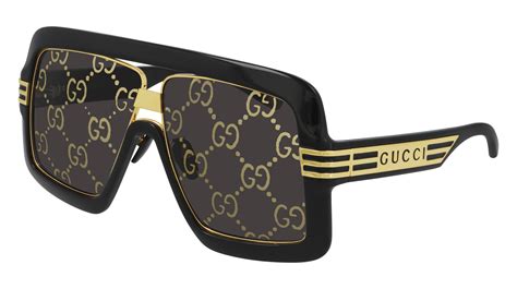 gucci black and white sunglasses|gucci glasses unisex.